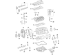 Diagram for Mercedes-Benz GLK250 Oil Pan Baffle - 651-010-51-19