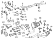 Diagram for Mercedes-Benz S63 AMG E Performance Exhaust Clamp - 000-995-62-33