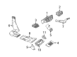 Diagram for Mercedes-Benz E63 AMG Grille - 212-830-31-54-7N27