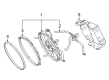 Diagram for Mercedes-Benz Fan Shroud - 190-505-23-00