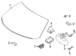 Diagram for Mercedes-Benz AMG GT S Car Mirror - 190-810-06-00-9051