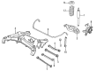 Diagram for Mercedes-Benz 300D Strut Housing - 124-320-12-31