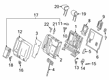 Diagram for Mercedes-Benz G550 Seat Heater - 463-906-20-01