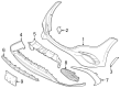 Diagram for Mercedes-Benz EQE 350 Bumper - 295-885-29-01-9999