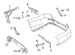 Diagram for Mercedes-Benz E53 AMG Bumper - 213-885-23-04