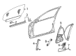 Diagram for Mercedes-Benz CL500 Door Seal - 215-725-01-65