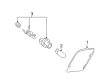 Diagram for Mercedes-Benz C300 Side Marker Light - 204-820-01-21