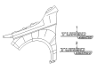 Diagram for Mercedes-Benz GLA45 AMG Emblem - 177-817-79-00