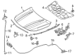 Diagram for Mercedes-Benz Hood Hinge - 117-880-01-28