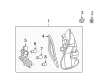 Diagram for Mercedes-Benz Back Up Light - 209-820-02-64