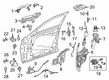 Diagram for Mercedes-Benz E43 AMG Power Window Switch - 213-905-47-03-64-9051