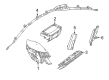 Diagram for Mercedes-Benz CLA250 Clock Spring - 166-464-06-17