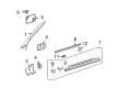 Diagram for Mercedes-Benz CLK320 Pillar Panels - 209-692-01-00-7F53