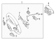 Diagram for Mercedes-Benz C250 Steering Wheel - 246-460-52-03-9E38