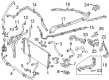 Diagram for Mercedes-Benz GLE450e Coolant Pipe - 167-500-38-02