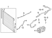 Diagram for Mercedes-Benz SL43 AMG A/C Compressor - 000-830-03-02-80