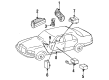 Diagram for Mercedes-Benz 420SEL Airbag - 126-860-04-05-7095