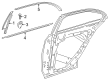 Diagram for Mercedes-Benz E53 AMG Door Moldings - 214-690-11-00