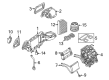 Diagram for Mercedes-Benz C63 AMG S E Performance A/C Hose - 206-832-05-00-64