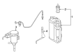 Diagram for Mercedes-Benz SL450 Oxygen Sensor - 000-905-37-03-64