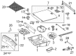 Diagram for Mercedes-Benz E350 Ignition Lock Assembly - 203-680-03-84