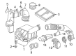 Diagram for Mercedes-Benz E430 Air Duct - 112-140-03-12