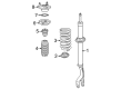 Diagram for Mercedes-Benz GLC43 AMG Strut Mounts - 254-323-12-00