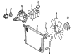 Diagram for Mercedes-Benz SL500 Coolant Reservoir - 129-500-05-49