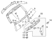 Diagram for Mercedes-Benz EQB 250+ Door Lock Switch - 212-821-05-51-64