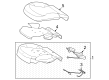 Diagram for Mercedes-Benz EQS 450+ SUV Seat Heater - 296-906-89-02