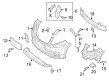 Diagram for Mercedes-Benz Metris Bumper - 447-620-23-00