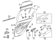 Diagram for Mercedes-Benz E300 Armrest - 213-730-26-00-64-9H15