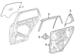 Diagram for Mercedes-Benz Window Run - 254-735-04-00