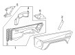 Diagram for Mercedes-Benz G55 AMG Wheelhouse - 463-620-55-50