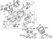 Diagram for Mercedes-Benz ML320 Interior Lights - 129-820-03-01