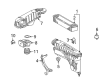 Diagram for Mercedes-Benz C230 Air Duct - 111-094-01-83