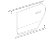 Diagram for Mercedes-Benz EQE 500 Door Moldings - 295-690-18-01