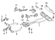 Diagram for Mercedes-Benz GLS63 AMG Exhaust Pipe - 166-490-08-35-64