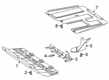 Diagram for Mercedes-Benz G550 Air Deflector - 463-520-52-00