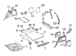 Diagram for Mercedes-Benz ML500 Pillar Panels - 164-693-20-33-9051