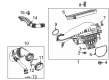 Diagram for Mercedes-Benz GLE350 Air Duct - 264-090-70-00