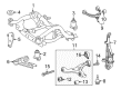 Diagram for Mercedes-Benz GLE43 AMG Front Cross-Member - 292-330-09-00