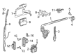 Diagram for Mercedes-Benz Metris Door Lock Actuator - 447-760-00-10