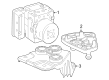 Diagram for Mercedes-Benz EQE SUV AMG ABS Control Module - 294-900-71-00