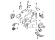 Diagram for Mercedes-Benz E320 Engine Mount - 211-242-19-01