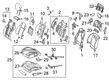 Diagram for Mercedes-Benz C350e Emblem - 000-817-23-16