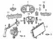 Diagram for Mercedes-Benz Hazard Warning Switch - 253-905-62-03