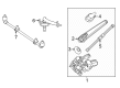 Diagram for Mercedes-Benz E450 Windshield Washer Hose - 214-860-91-00