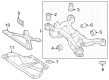 Diagram for Mercedes-Benz EQB 250+ Axle Beam Mount - 243-351-00-00