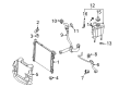 Diagram for Mercedes-Benz SLC300 Coolant Reservoir Hose - 171-504-01-14